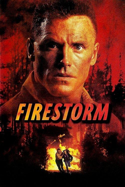 Firestorm 1998 official movie poster