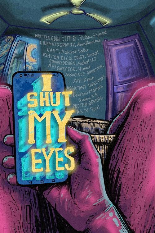 I shut my eyes 2024 official movie poster
