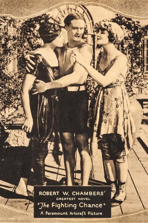 The Fighting Chance 1920 official movie poster