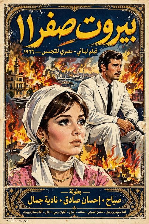Beirut Sifr 11 1966 official movie poster