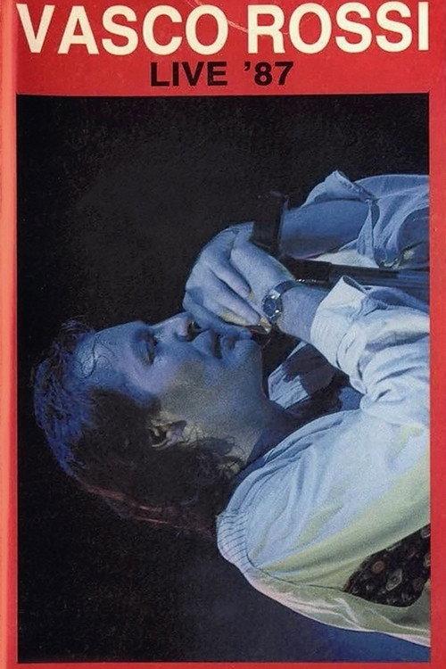 Vasco Rossi Live 87 1988 official movie poster