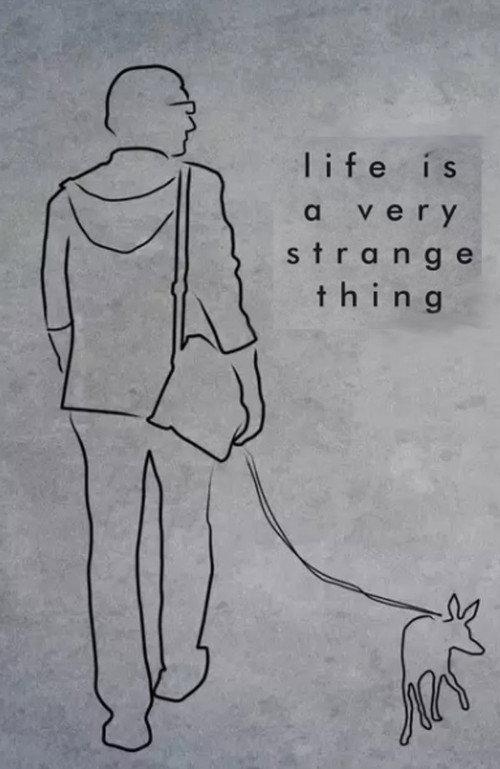 Life is a Very Strange Thing 2017 official movie poster