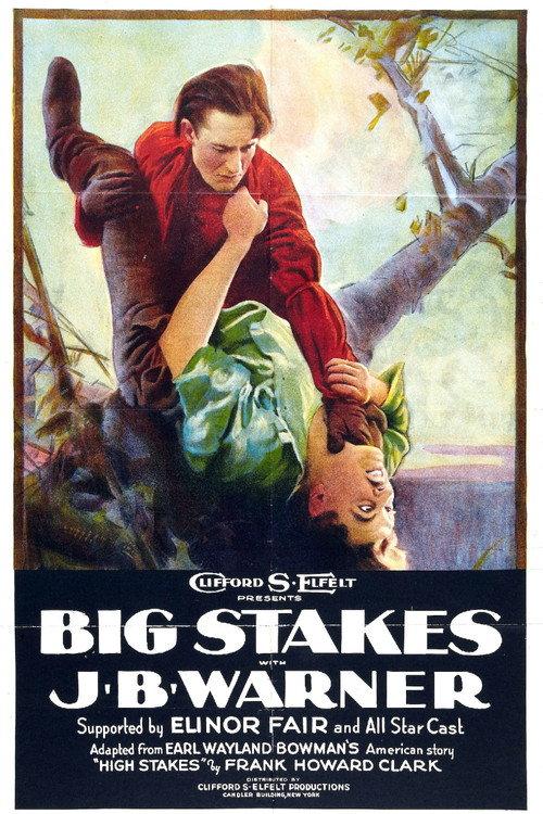 Big Stakes 1922 official movie poster