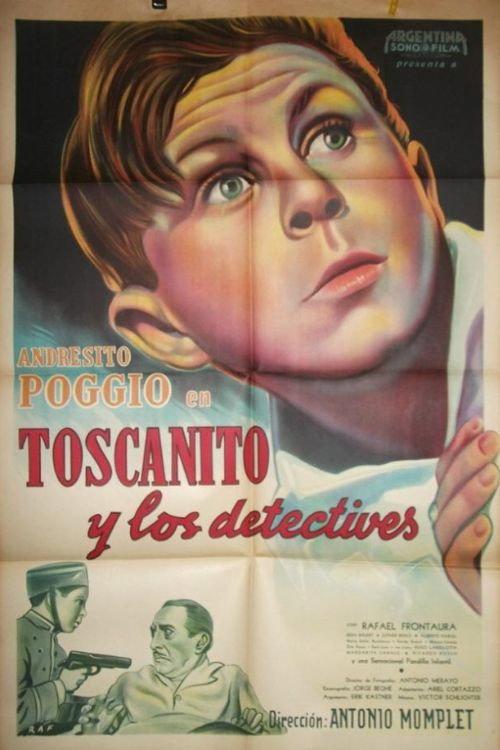 Toscanito y los detectives 1950 official movie poster