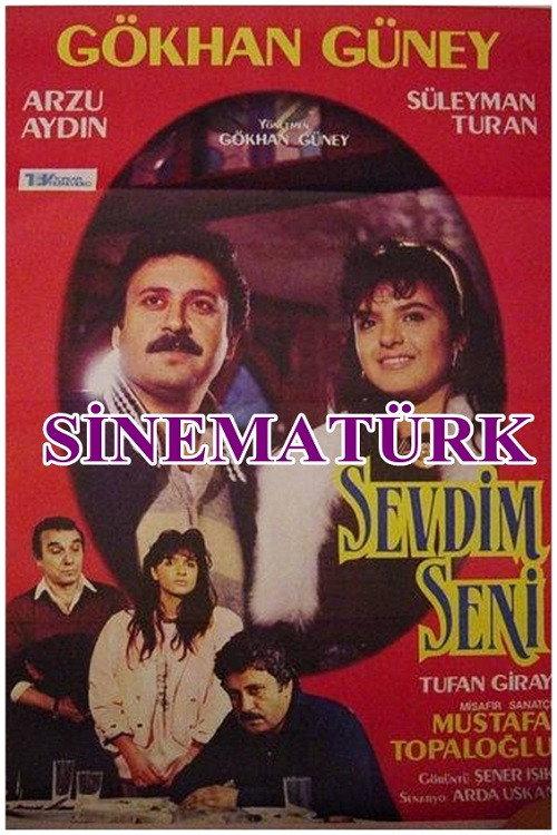 Sevdim Seni 1987 official movie poster