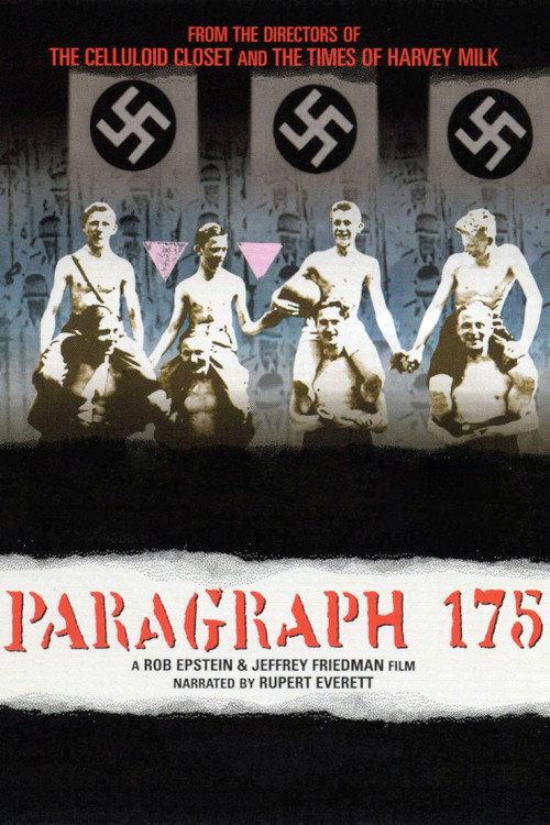 Paragraph 175 2000 official movie poster