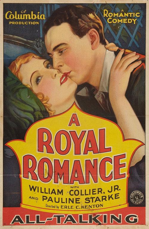 A Royal Romance 1930 official movie poster