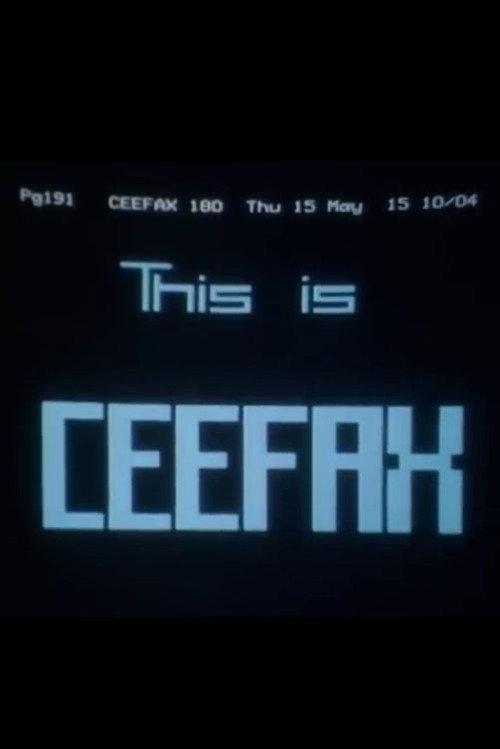 This is CEEFAX 1975 official movie poster