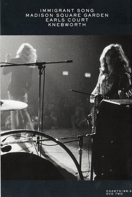 Led Zeppelin - Extras 1973 official movie poster
