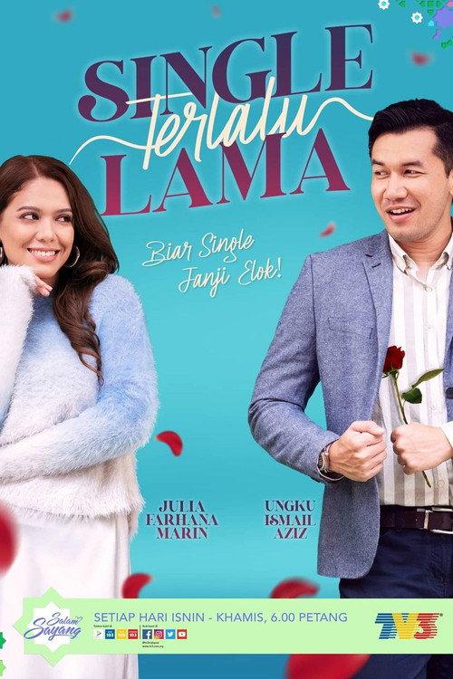 Single Terlalu Lama 2020 official movie poster