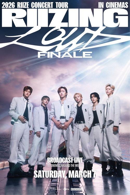2026 RIIZE CONCERT TOUR [RIIZING LOUD] FINALE IN CINEMAS 2026 official movie poster