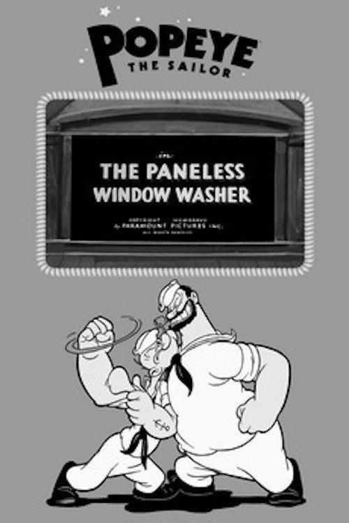 The Paneless Window Washer 1937 official movie poster
