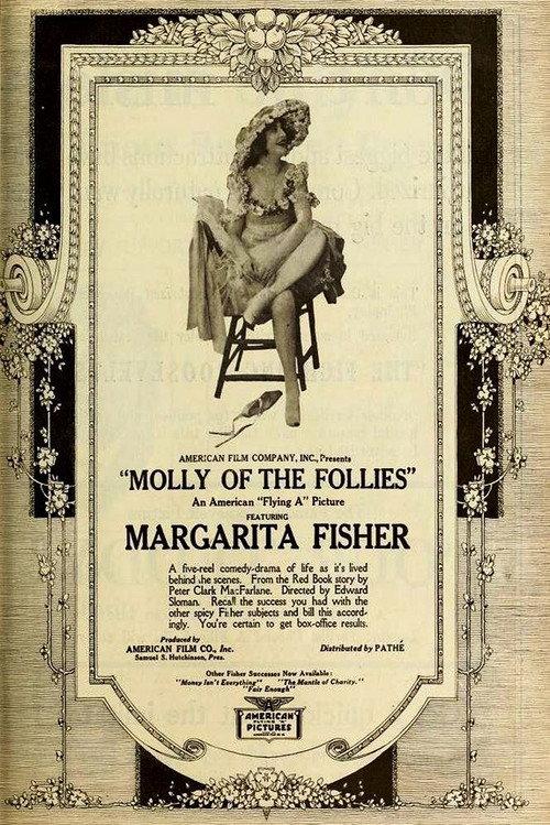 Molly of the Follies 1919 official movie poster