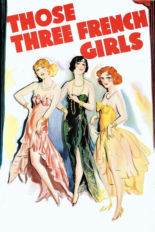Those Three French Girls 1930 official movie poster