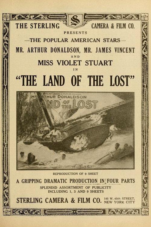 The Land of the Lost 1914 official movie poster