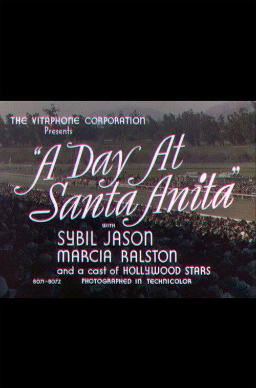 A Day at Santa Anita 1937 official movie poster