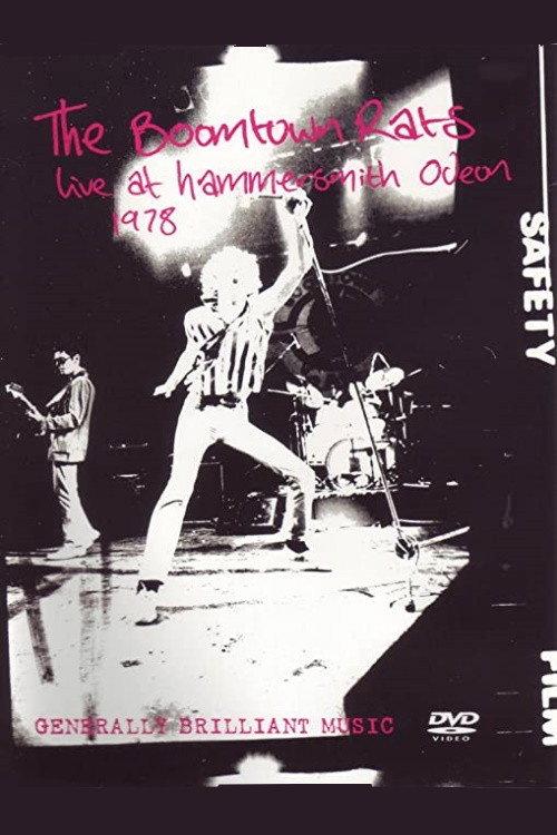 The Boomtown Rats: Live at Hammersmith Odeon 1978 2005 official movie poster