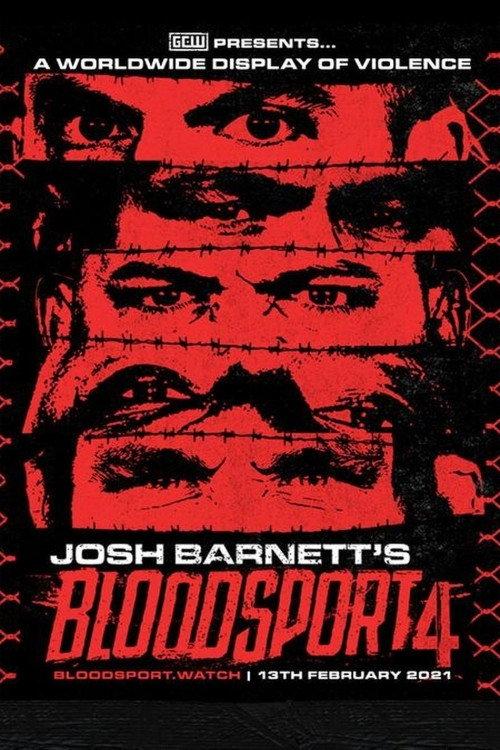 GCW Josh Barnett's Bloodsport 4 2021 official movie poster