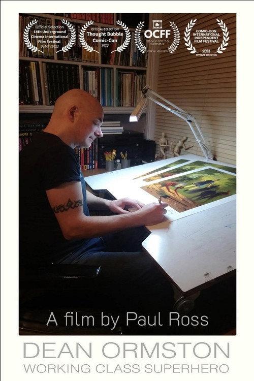 Dean Ormston - Working Class Superhero 2023 official movie poster