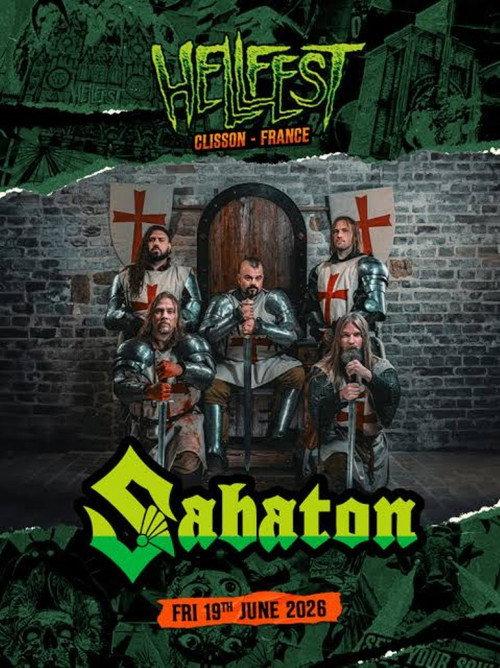 Sabaton - Hellfest 2026 2026 official movie poster
