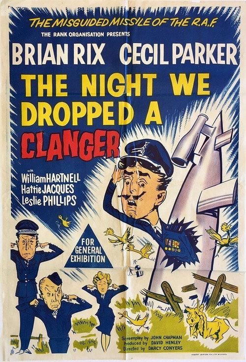 The Night We Dropped a Clanger 1959 official movie poster