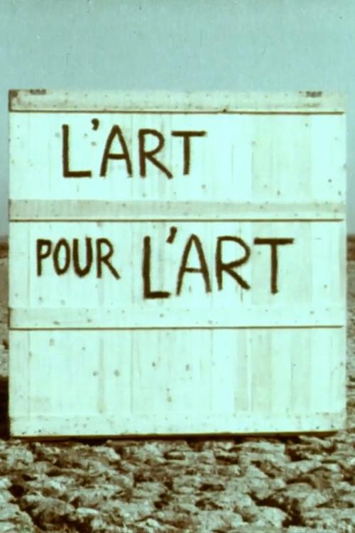 L'art pour l'art 1966 official movie poster