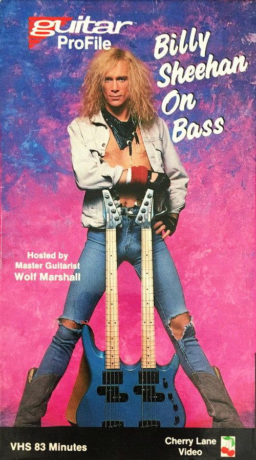 Billy Sheehan ‎– On Bass 1989 official movie poster