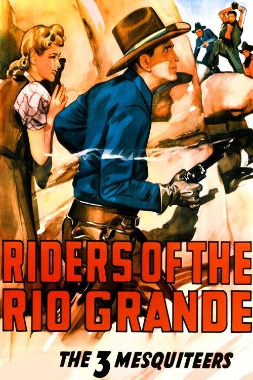 Riders of the Rio Grande 1943 official movie poster