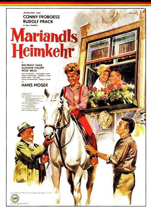 Mariandl's Homecoming 1962 official movie poster