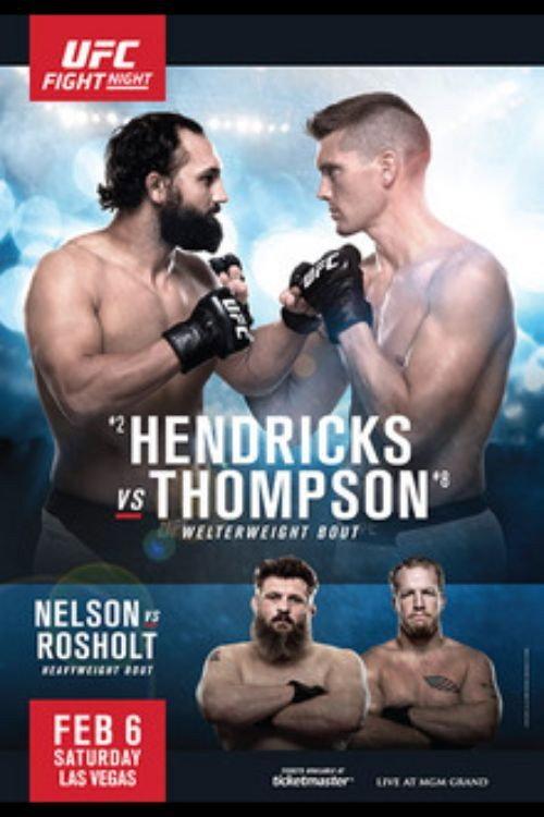 UFC Fight Night 82: Hendricks vs. Thompson 2016 official movie poster