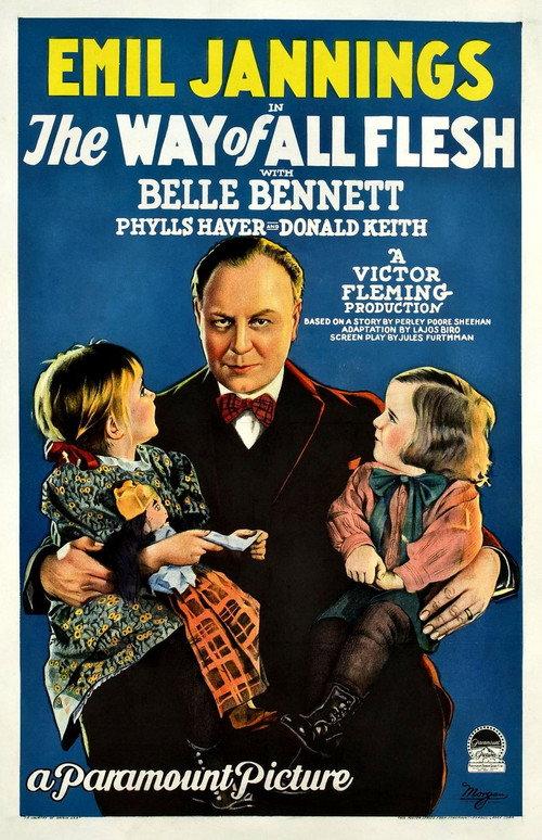 The Way of All Flesh 1927 official movie poster