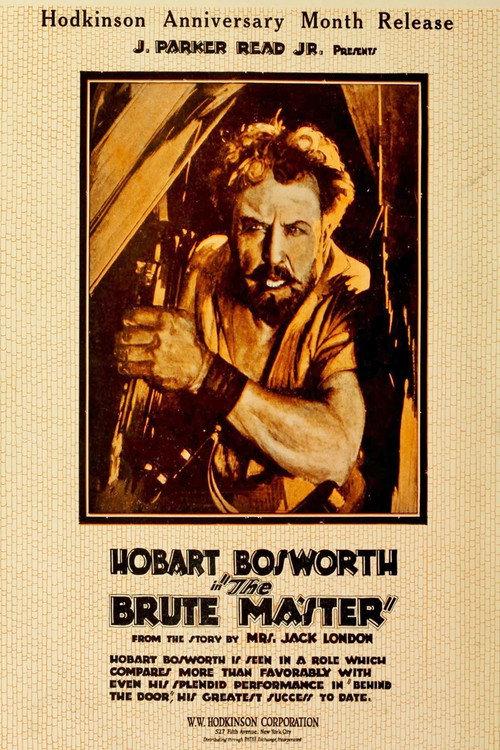 The Brute Master 1920 official movie poster