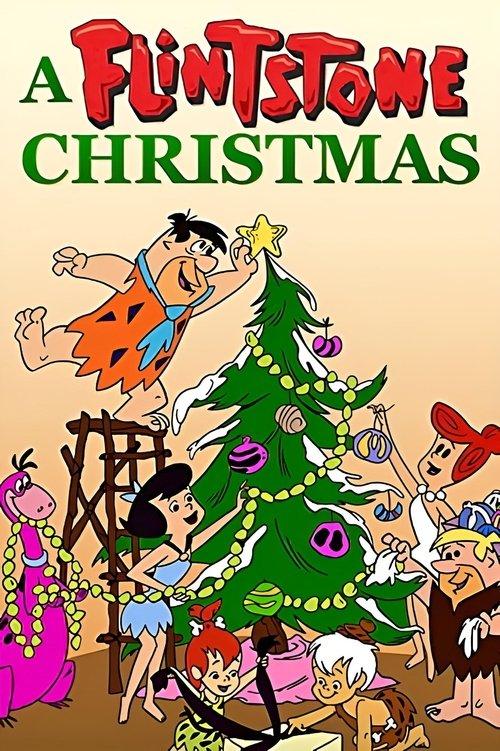 A Flintstone Christmas 1977 official movie poster