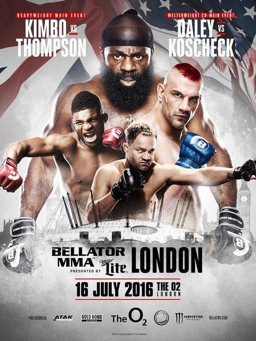 Bellator 158: London 2016 official movie poster