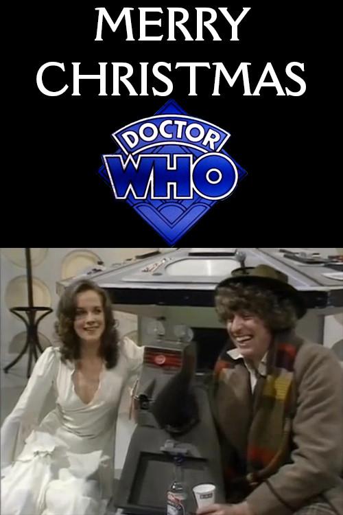 Merry Christmas Doctor Who 1978 official movie poster