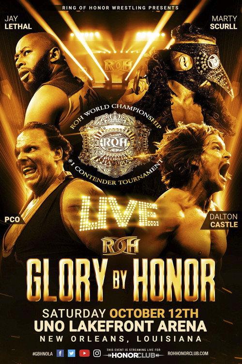 ROH: Glory By Honor XVII 2019 official movie poster