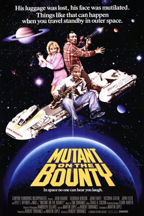 Mutant on the Bounty 1989 official movie poster