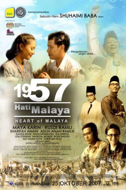 1957 Hati Malaya 2007 official movie poster