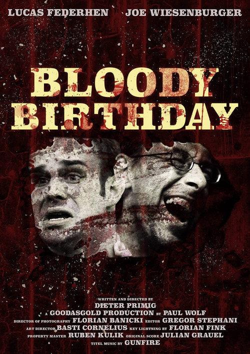Bloody Birthday 2015 official movie poster