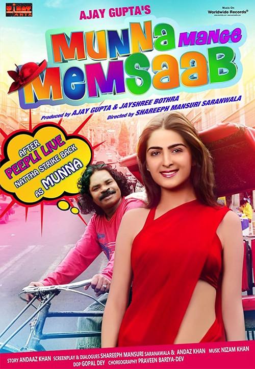 Munna Mange Memsaab 2014 official movie poster