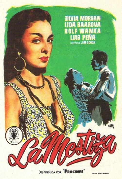 La mestiza 1956 official movie poster