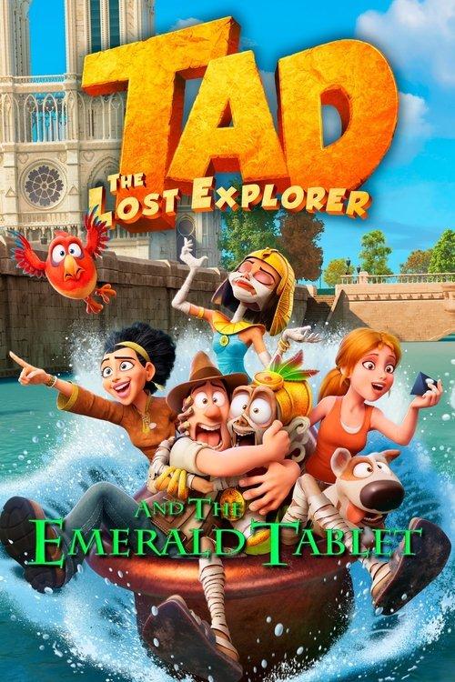 Tad the Lost Explorer and the Emerald Tablet 2022 official movie poster