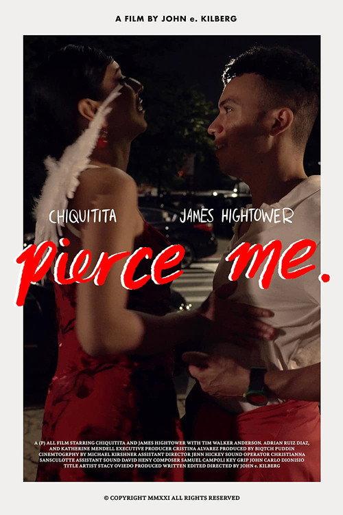 Pierce Me. 2022 official movie poster