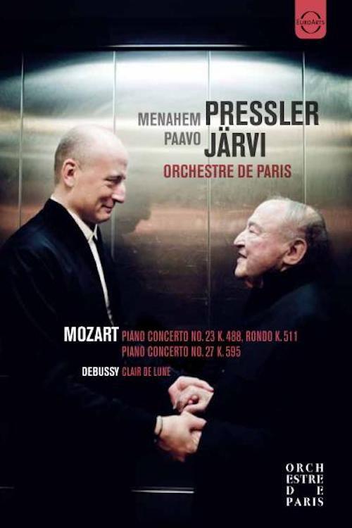 Menahem Pressler, Paavo Jarvi, Orchestre de Paris plays Mozart and Debussy 2014 official movie poster