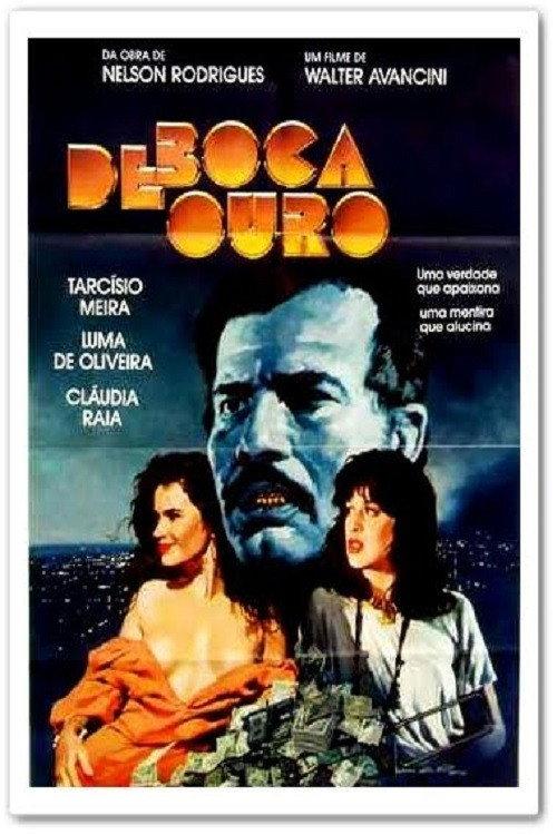 Boca de Ouro 1990 official movie poster