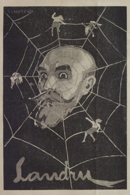Landru, the Bluebeard of Paris 1923 official movie poster