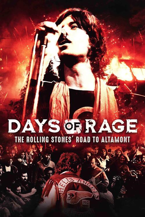 Days of Rage: The Rolling Stones' Road to Altamont 2020 official movie poster