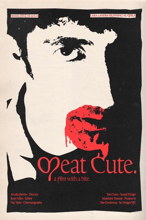Meat Cute 2025 official movie poster