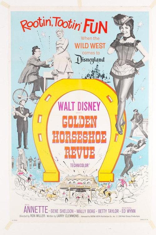 The Golden Horseshoe Revue 1962 official movie poster