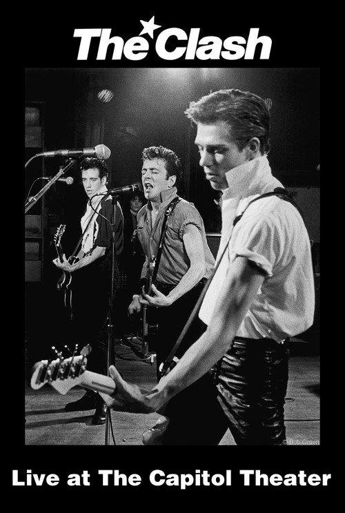 The Clash: Live at The Capitol Theater 1980 official movie poster